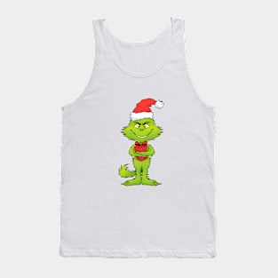 Grinch Cartoon Full of Christmas Cheer Tank Top